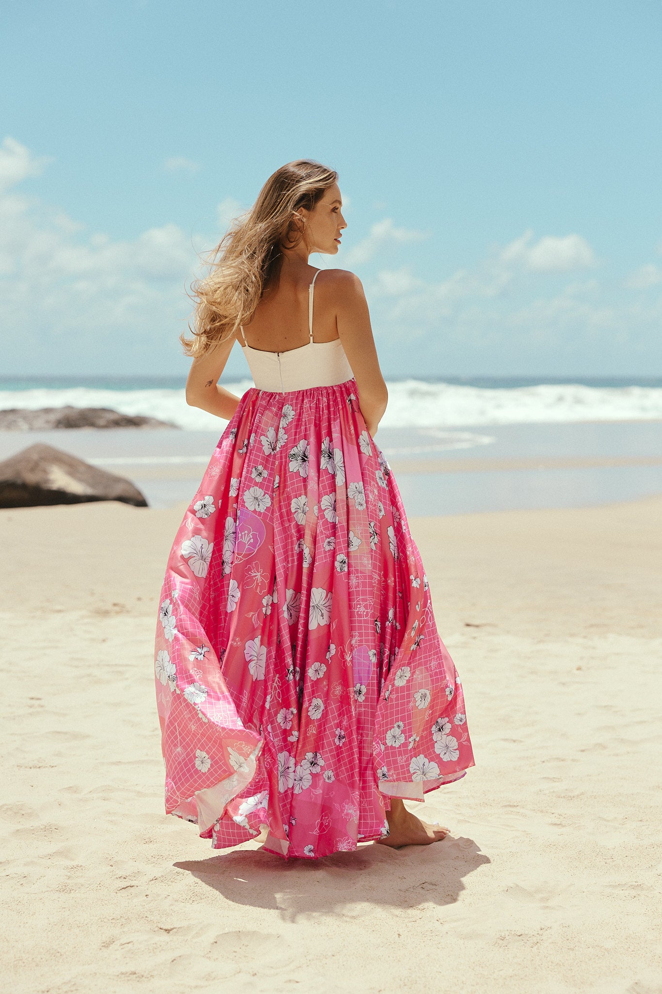 Hibiscus Blossom Dress