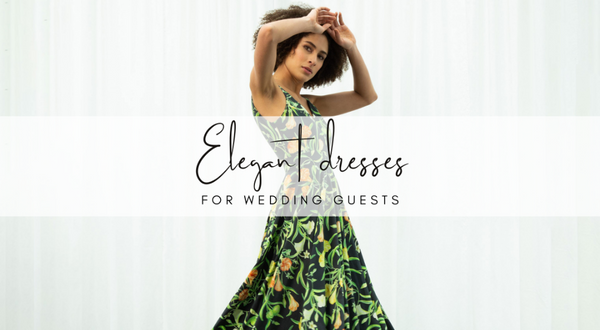 Elegant dresses for wedding guests