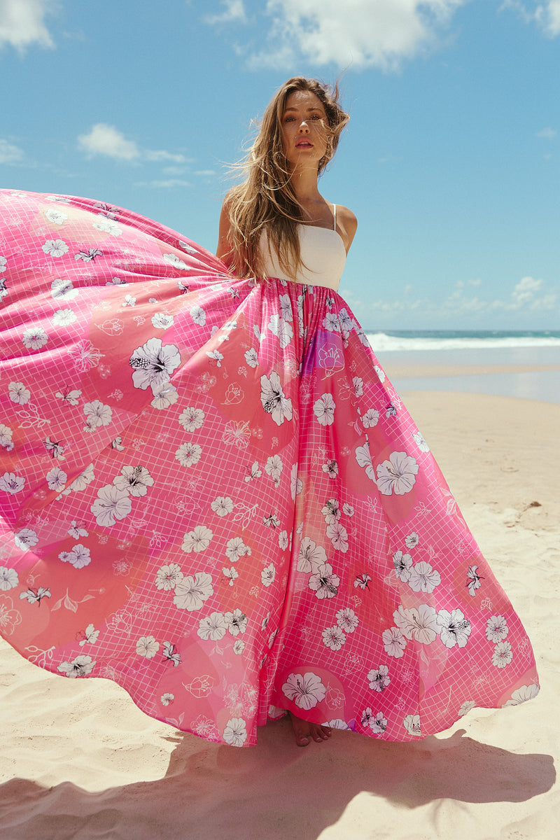 Hibiscus Blossom Dress