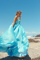 Aqua Blue Dazzle Dress