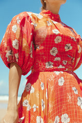 ‘Joba’ Scarlet Dress